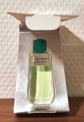 Yves Saint Laurent Eau Toilette Eau Libre 7,5ml. Etikett. Box. Guter Zustand
