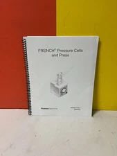 Thermo Spectronic FA-032 French Press and Pressure Cells Operator's Manual