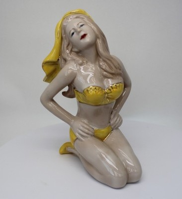 Figurka kuracjusz seksowny Styl Art Deco Styl Art Nouveau porcelana