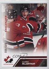 2013 Upper Deck Team Canada Exclusives 66/100 Clarke MacArthur #30 2d8