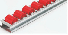 10 x Interroll Conveyor Roller, 25 mm Diameter, 26 mm Width, 2000 mm x 35 mm