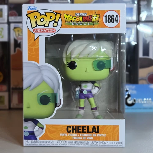 Funko Pop! Dragon Ball: Broly - Cheelai #1864 And Pop Protector