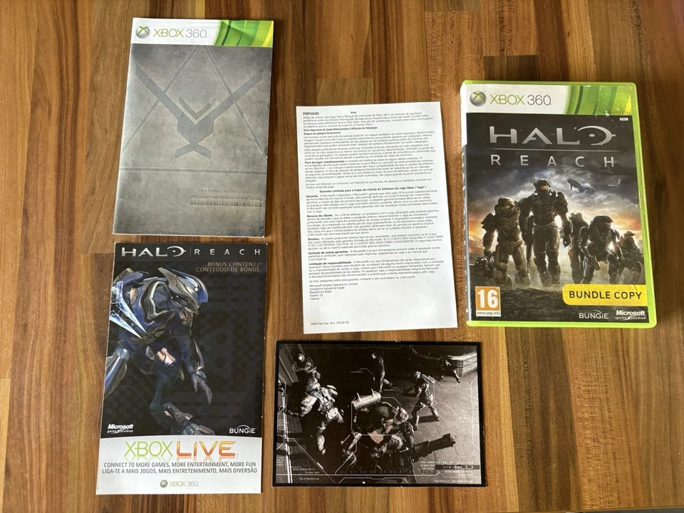 Halo Reach Xbox 360 Elite Armour Code Unused Rare Code - Image 3 of 3