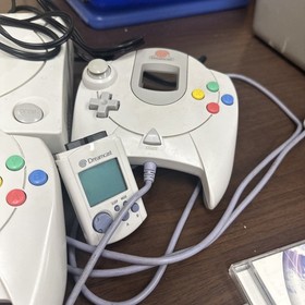 Sega Dreamcast Console, Controllers And Games