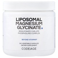 Codeage, Liposomales Magnesiumglycinat, 240 Pflanzliche Kapseln
