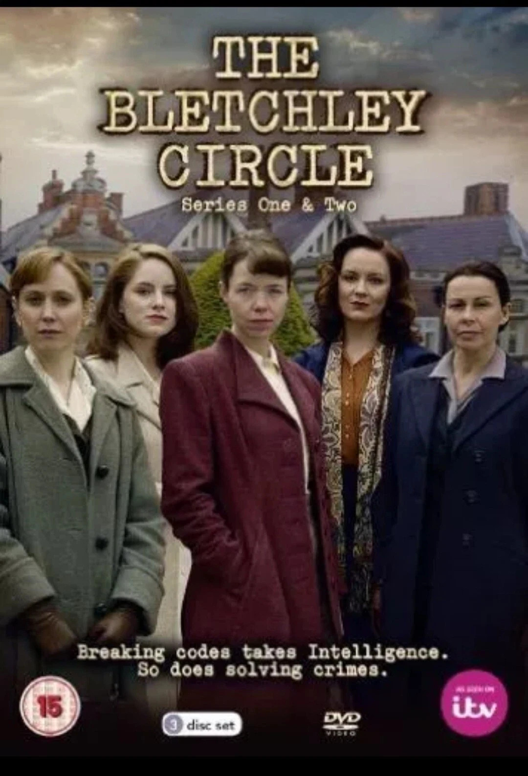 The Bletchley Circle - Series One & Two 1-2 on DVD, GOOD/ V GOOD CONDITION