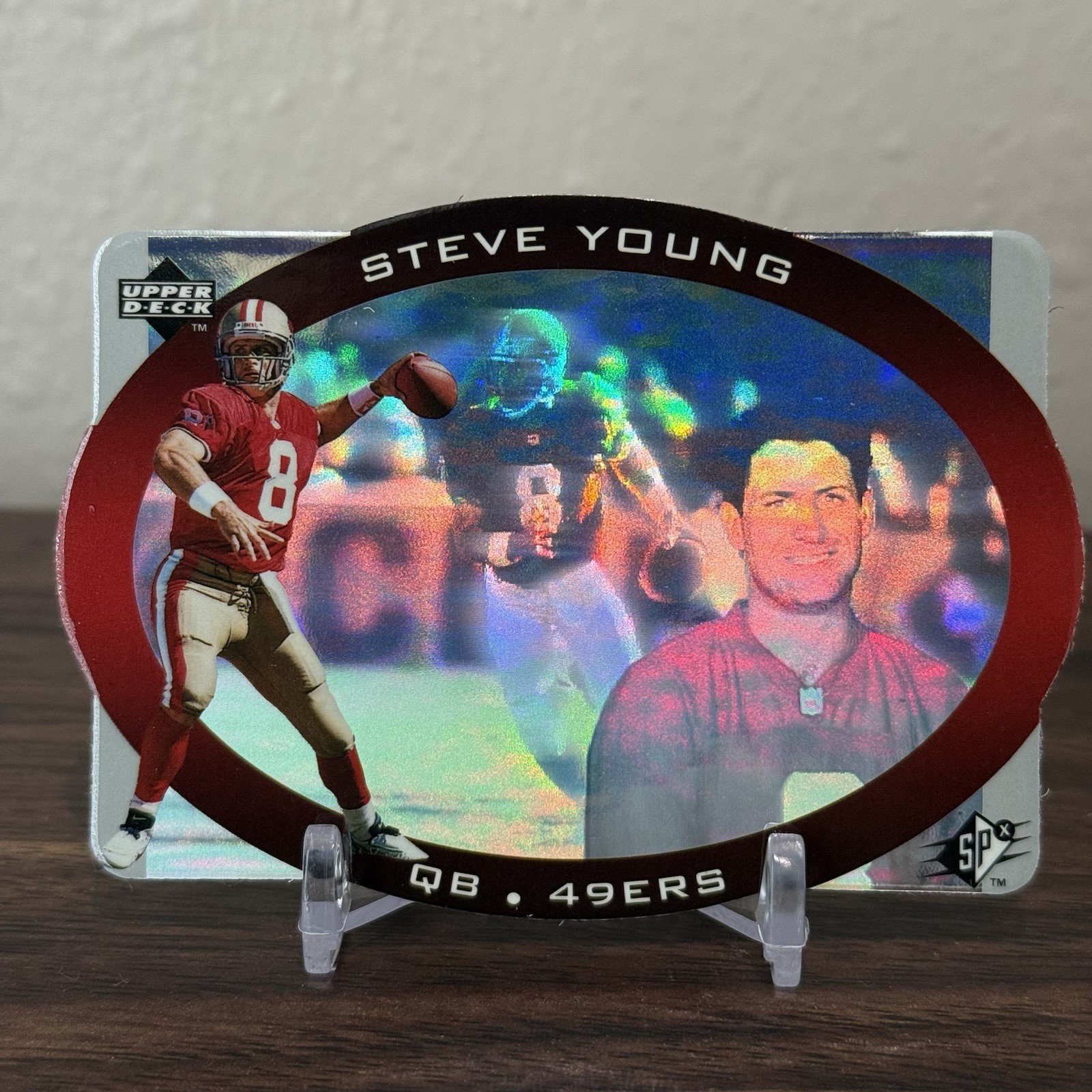 Steve Young 1995 Upper Deck Holo SPx #40 - NM/M - San Francisco 49ers