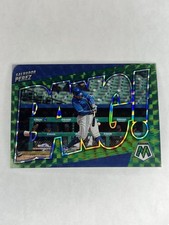 2022 Panini Mosaic - Bang! Salvador Perez #BG-2 Green Mosaic Prizm