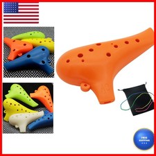 Aestivate Plastic Ocarina Instrument 12 Hole Ocarina Alto C Ocarina Instrument