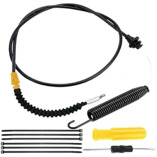 Engine Control Cable Kit for Automotive Repair and Maintenance 56 Inch Black