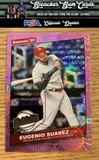 2020 Donruss #H-11 Eugenio Suarez Highlights Pink Fireworks