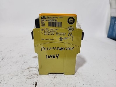 PILZ PNOZ-X7P-110-120VAC-2N/O SAFETY RELAY 
