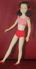 Vintage Barbie SKOOTER Doll 1963 Skipper Friend Mattel Brunette Japan