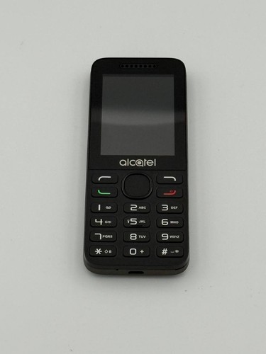 ALCATEL 2038X Classic Mobile Phone Black Gray back Tesco locked smart phone - Picture 4 of 9