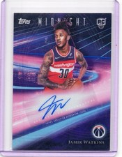2025-26 Topps Midnight Jamir Watkins Rookie Horizon Auto Rhs-jw Wizards Rc 2025-26 Topps Midnight Jamir Watkins Rookie Horizon Auto Rhs-jw Wizards Rc