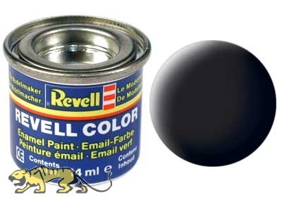 Revell 32108 08 Schwarz RAL 9011 - Matt - 14ml