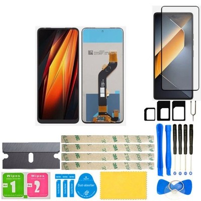 For Tecno Pova 4 LG7n / Tecno Pova Neo 2 LG6n LCD Display Screen Touch Digitizer
