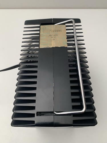 Ventilatore Vortice Ariante Milano Italy 70s Design Marco Zanuso MoMa Col. Nero - Zdjęcie 12 z 20