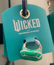 Universal Studios Wicked Emerald City Green Ring 2024