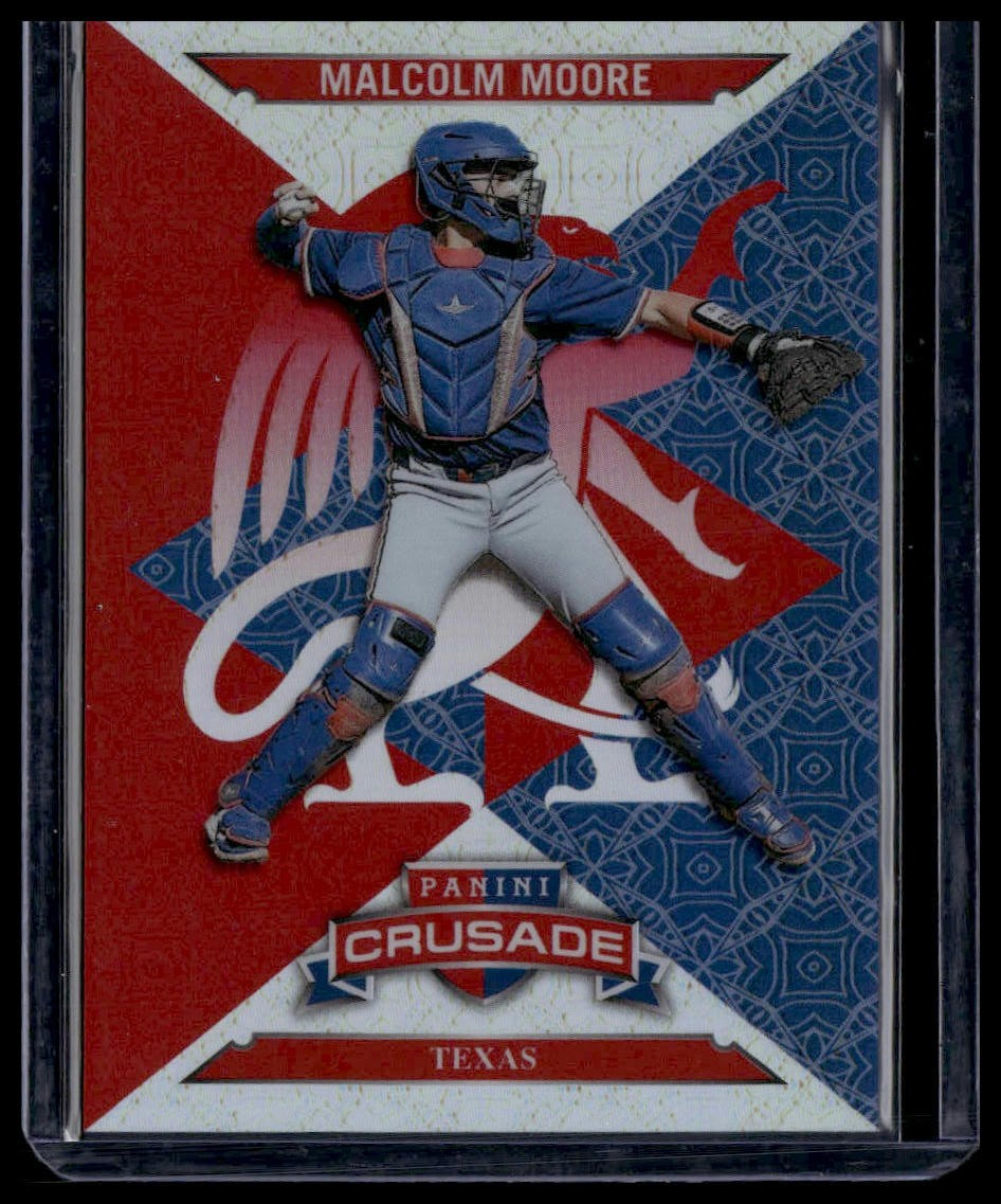 2025 Panini Crusade - Crusade Red #46 Malcolm Moore #/25