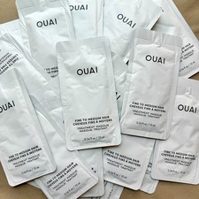 Lot of 15 OUAI Treatment Mask for Fine  Medium Hair 10ml Travel Size Packets
