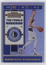 2019-20 Panini Contenders The Finals Ticket 62/65 Kristaps Porzingis #64 4f5