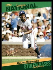 1993 Select Stat Leaders #59 Delino DeShields - BB