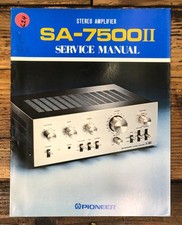 Pioneer SA-7500 MK2 SA-7500 II Amplifier Service Manual Original 