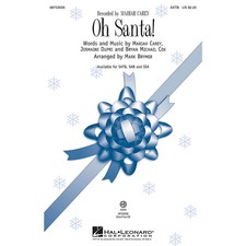 Hal Leonard Oh Santa ShowTrax CD by Mariah Carey Arranged by Mark Brymer
