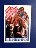 Detroit Piston Cunningham, Grant Hill, Rodman - 2 Card Minimum