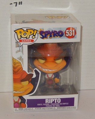2019 Funko POP! Games Spyro #531 Ripto Vinyl action Figure NIP