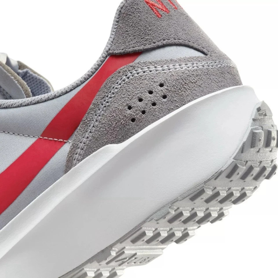 Nike Waffle Nav Men\'s Running Size 11.5 Wolf Gray Red NWOB Nike Waffle NAV Wolf Grey Red Men main image 2