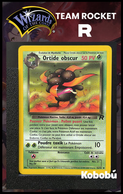 Pokémon Card Dark Nettle 36/82 Edition 2 Team Rocket Wizards 1