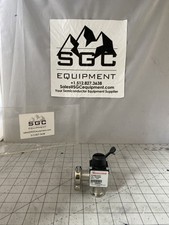 Edwards PV16MKS ST/ST Manual Vacuum Valve NW16 KF16 Lever w/ Clamp PN: C31215000