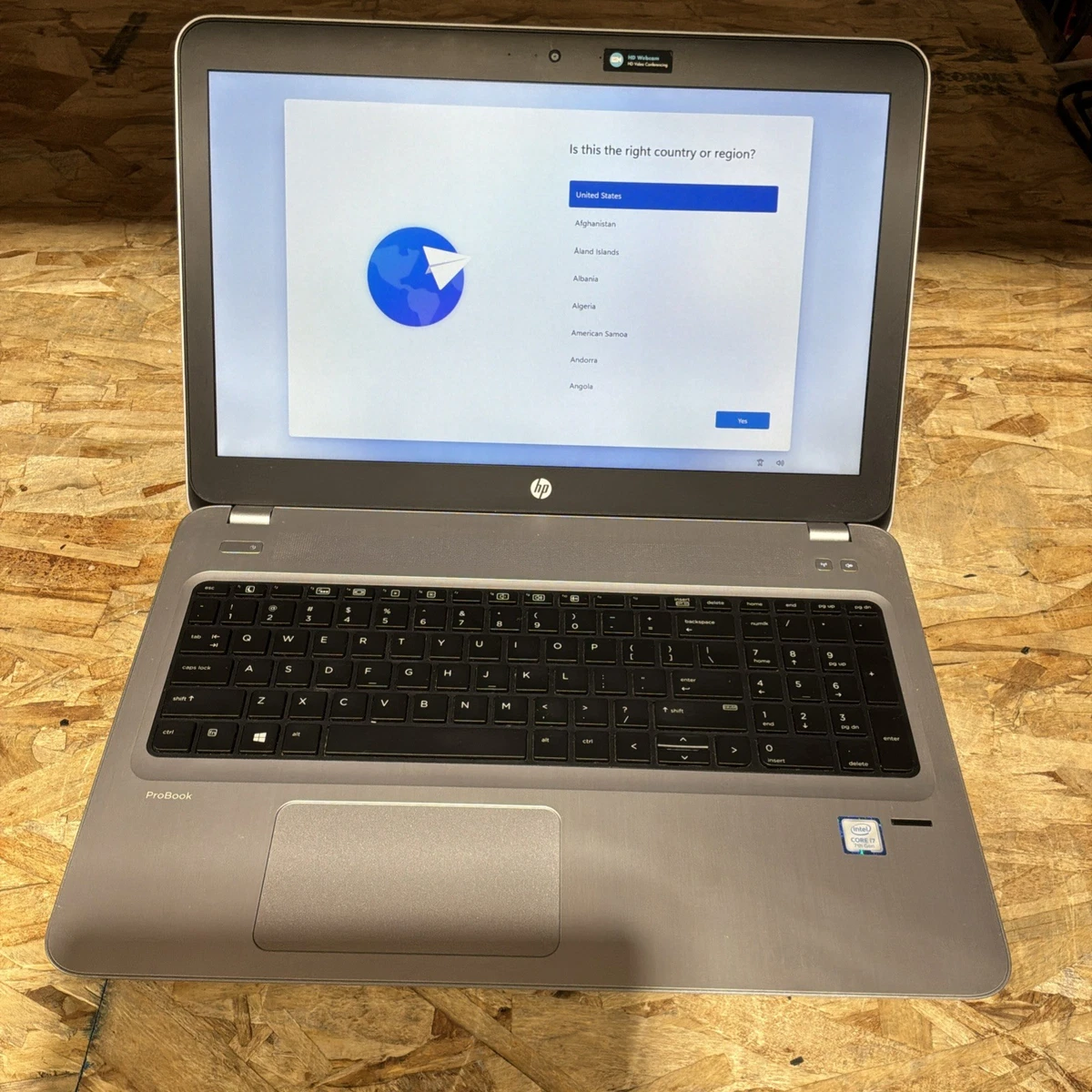 HP ProBook 8 GB RAM PC 500-749 GB Hard Drive Capacity Laptops