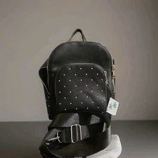 Cynthia Rowley Block Studded Backpack Purse NWOT 10 x 9 in.