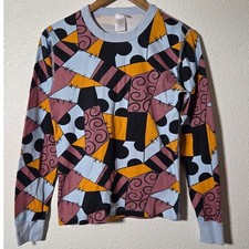 Hanna Andersson Disney Nightmare Before Christmas Sally Patchwork PJ Top XS