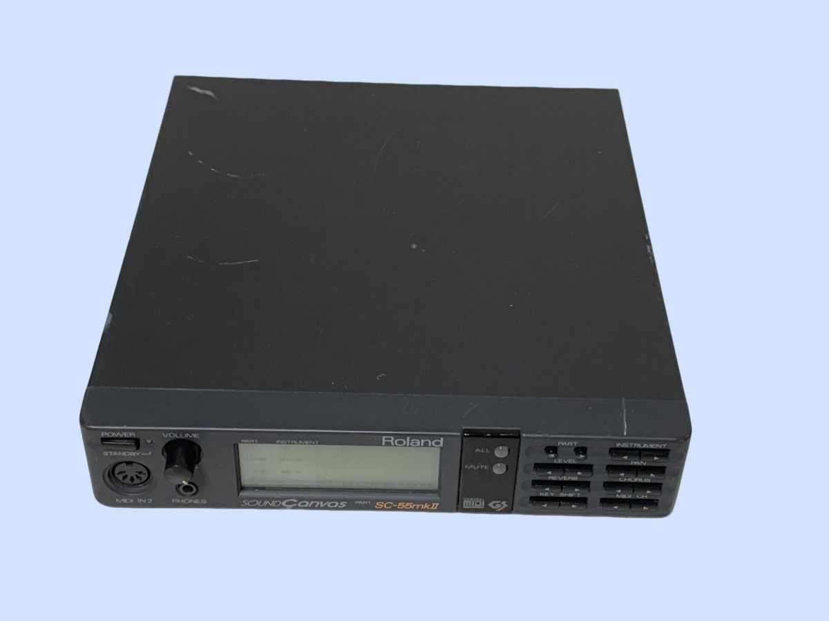 midi音源モジュール Roland SC-55 mk2 Roland ローランド SC-55mk2 MIDI音源 Roland SC-55 mkII mk2