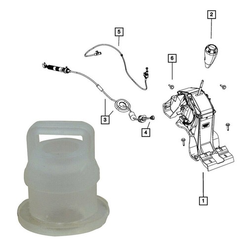 High Quality Cable Bushing Repair Kit 1pcs White Accessories Bushing Kit - Picture 3 of 12
