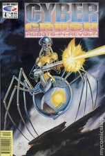 Cybercrush Robots in Revolt #4 FN 1991 Stock Image