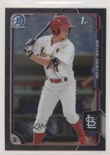 2015 Bowman Draft Chrome Asia Exclusive Black Refractor Bryce Denton #109 c5r