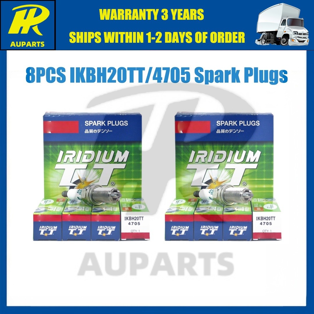8PCS Genuine IKBH20TT/4705 Iridium TT 3 Prong Spark Plugs For Toyota LEXUS V6