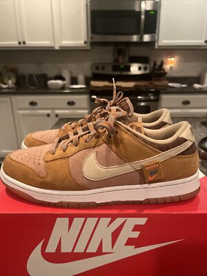 Nike Dunk Low SE Shoes Sneakers Praline/Desert Ocher/Teddy