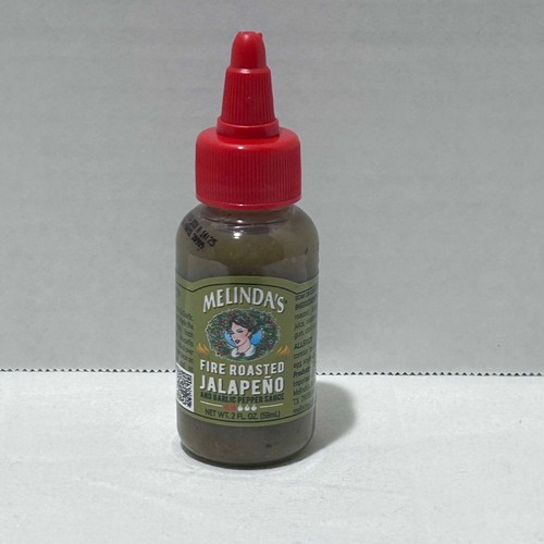 NEW Melinda's Fire Roasted Jalapeno & Garlic Pepper Sauce - 2 fl oz - Exp 5/2026 - Picture 2 of 5