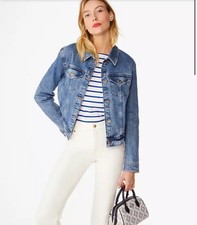 Kate Spade Classic Denim Jacket Kg975 Rrp £275