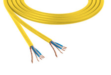 MOGAMI NEGLEX 2534 W2534 GOLD BALANCED MICROPHONE CABLE BULK 100' YELLOW