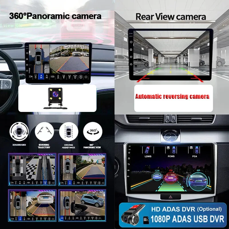 Apple CarPlay For 2013-19 Dodge Ram 1500 2500 3500 Radio Stereo Android GPS WIFI Foto 3 de 4