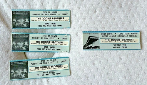 The Doobie Brothers Jukebox EP Collection 33 RPM, Mini LP's with title strips - Picture 9 of 12