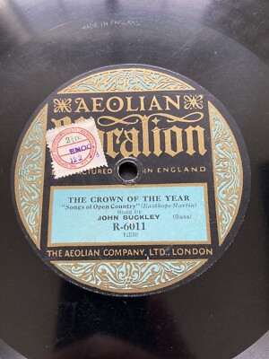 John Buckley 78rpm 10  The Crown Of The Year/Phil The Fluter s Ball