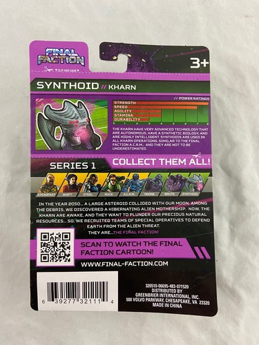 Final Faction - KHARN - SYNTHOID - Action Figure - NEW - Picture 3 of 4